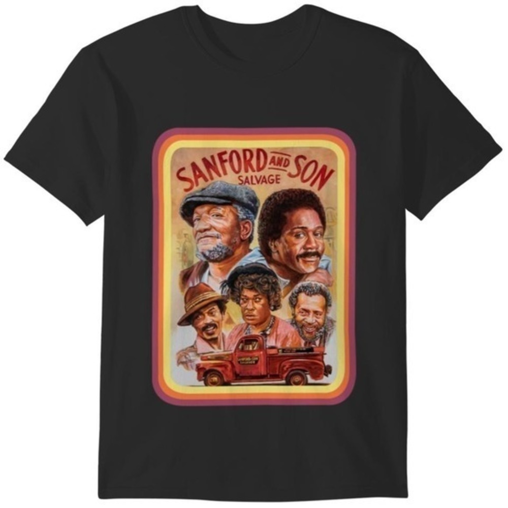 Sanford And Son Shirt, Art Graphic TV Series Fan Unisex Cotton Tee